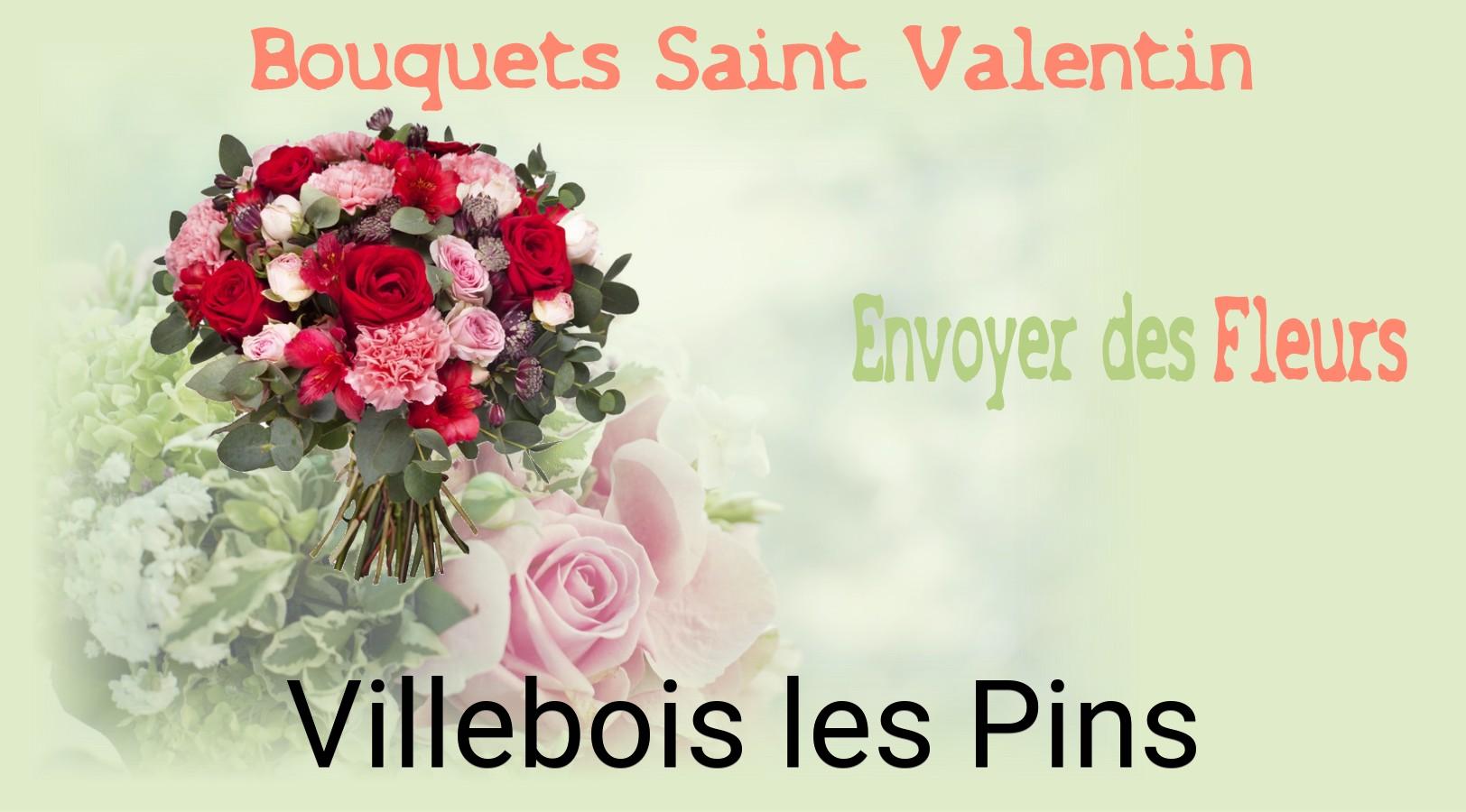 Roses de Saint-Valentin livrées à Villebois-les-Pins